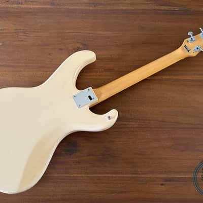 Guyatone LG-150T Guitar, “Mosrite” Offset, White, 1968 Vintage, RARE image 3