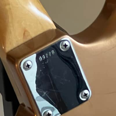 Fender Stratocaster 1962  - SLAB Neck - Gold image 9