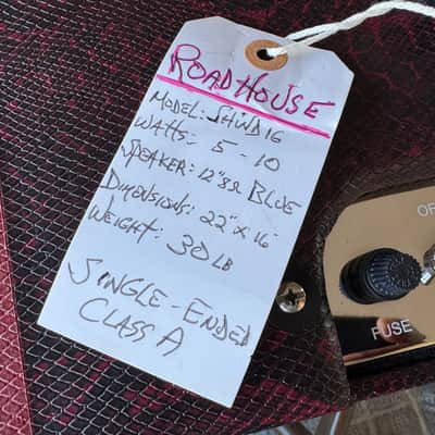 Roadhouse Amplifiers Shindig 5/10-Watt "5F2A" - 2025 -- Hot Rodded Tweed Princeton - Mint Condition image 7