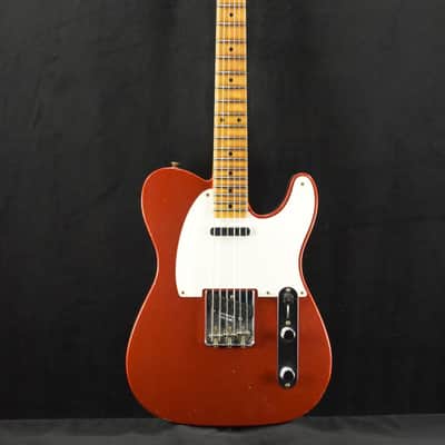 Mint Fender Custom Shop '57 Telecaster Journeyman Relic - Aged Candy Tangerine image 2