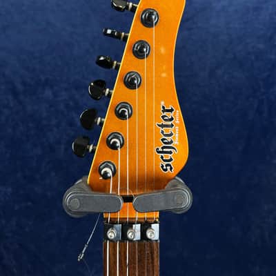 Schecter Diamond Series Sun Valley SS FR in Lambo Orange Pre-owned image 5