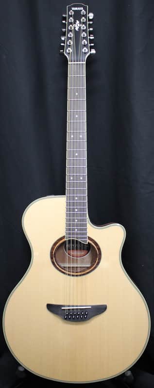 Yamaha APX-700II-12 String Acoustic-Electric Guitar Natural image 1