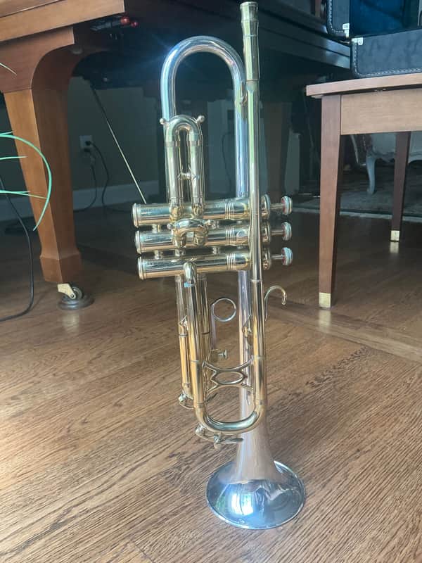 1962 King SilverSonic Symphony Trumpet Silver Sonic Symphony 1962 - Silver and Brass image 1