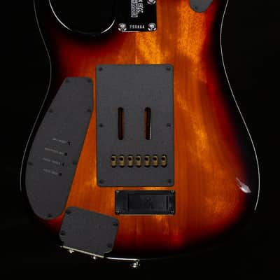 Ernie Ball JP15 7 String Tiger Eye Flame Top (864) image 4