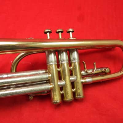 Olds Los Angeles Super Bb cornet 1939 Brass & Nickel Silver image 6