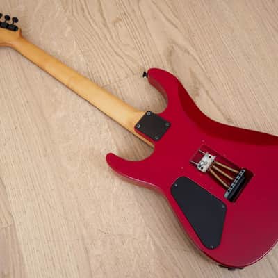 1990s Charvel San Dimas Series SD-37 Vintage Cherry Sunburst Flame