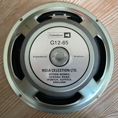 Celestion Heritage G12-65 12"  65-Watt 8 Ohm Speaker 2010s - Black image 1
