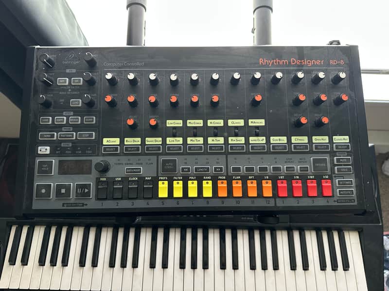 Behringer RD-8 MK1 Rhythm Designer 2022- Present - Black image 1