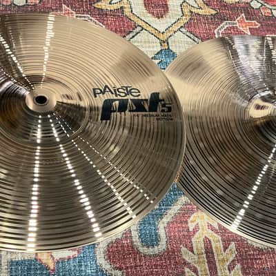 Paiste PST 5 Medium Hihat Pair 14 Inch *Open Box* image 2