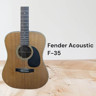 Fender F-35 1972 - 1981 - Natural image 1