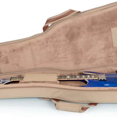 Levy's LVYELECTRICGB200 Electric Guitar Gig Bag, Tan image 3