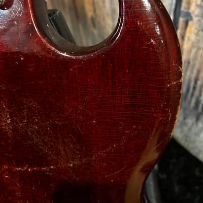 Gibson EB-0 Short Scale Bass 1967 - Cherry - Don Storck Custom image 17