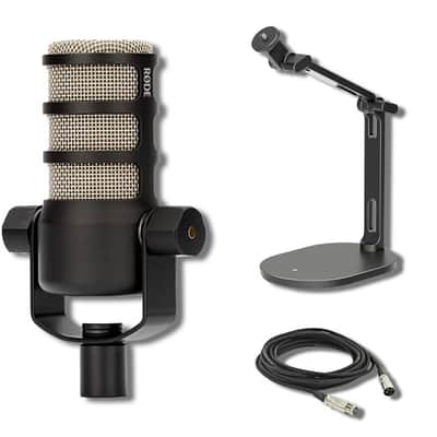 Rode PodMic USB and XLR Dynamic Broadcast Microphone with Rode