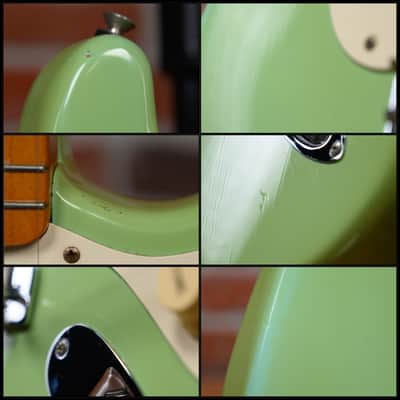 Fender Vintage Reissue 1957 Stratocaster Surf Green 1988 w/OHSC image 15
