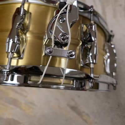 Yamaha Recording custom 14x5 brass snare image 2