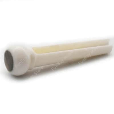 6pcs Abalone Top Acoustic Guitar Bone Bridge Pins image 3