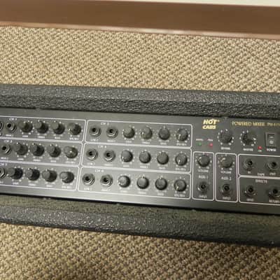 Hot Cabs PM-6150R 6-Channel 100 Watt Powered Mixer Black | Reverb