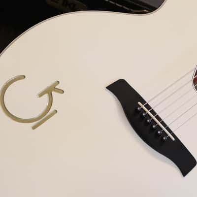 Rare! 2006 Gretsch G6022CWFF White Falcon Rancher MIJ Acoustic Guitar + OHSC image 4
