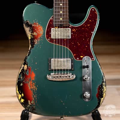 Shabat Lion Special Alder Body w/ Wraptail & Imperials–British Racing Green/3TSB image 2