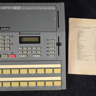 Used Alesis HR-16 Drum Machine - Grey