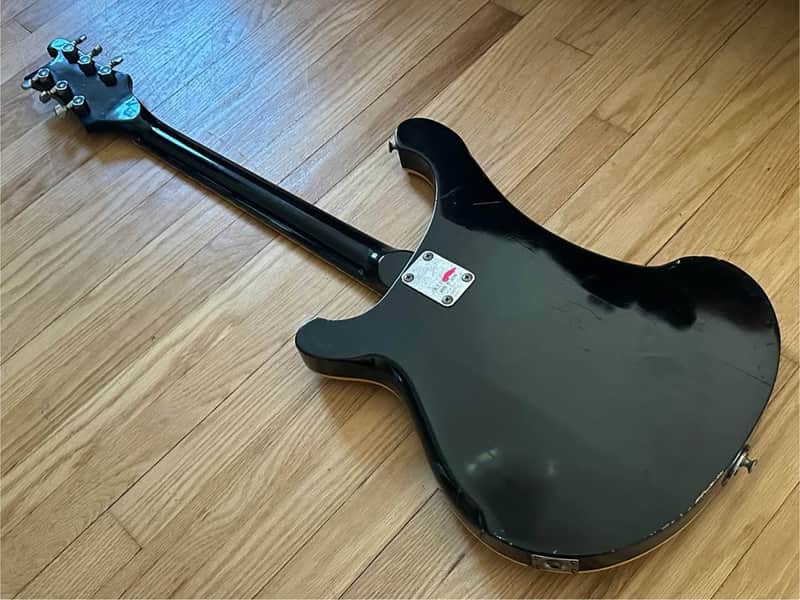 Greco RG550 Black Lawsuit Rickenbacker 480 Copy 1977 Matsumoku