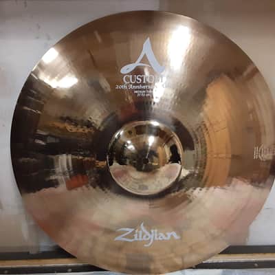 Zildjian 21" A Custom 20th Anniversary Ride Cymbal 2011 - Present - Brilliant image 1