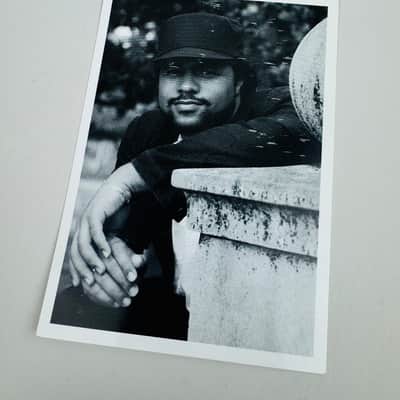 Pearl Artist Promotional Photo Set with Logo Sticker circa 1992-1995 image 5