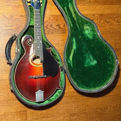 1918–1919 Gibson F-4 Mandolin – Vintage Oval Hole – All Original Parts & Case imagen 2