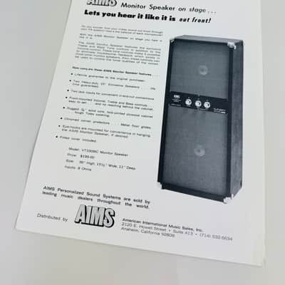 Aims Personalized Sound Systems Brochure Pair (1974) image 6