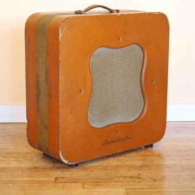 1950s Danelectro Challenger Series C Vintage 1x15 Tube Amp Vibravox 6V6 w/ ftsw image 1