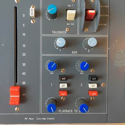 NEVE 5432 (8) channel 34128 console 8x8x2, 3-band EQ, 2-Aux, 2-monitor outs, restored and upgraded image 5