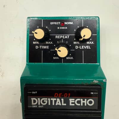 Maxon DE-01 Digital Echo Delay Vintage Guitar Effect Pedal MIJ Japan image 2