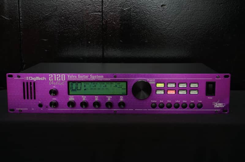 Digitech 2120 Artist Valve Guitar System Effects Processor 2U Rack Mount 240V image 1