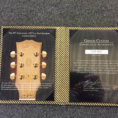 Gibson Les Paul Goldtop 1957 50th Anniversary 2007 All Gold with Serialnumber #57 image 8
