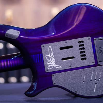 Ernie Ball Music Man John Petrucci Majesty Limited Edition 2023 - Crystal Amethyst gloss image 2