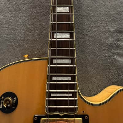 Epiphone Emperor II Hollowbody Archtop Electric Guitar – Natural – 2006 – w/ Soft Case image 10