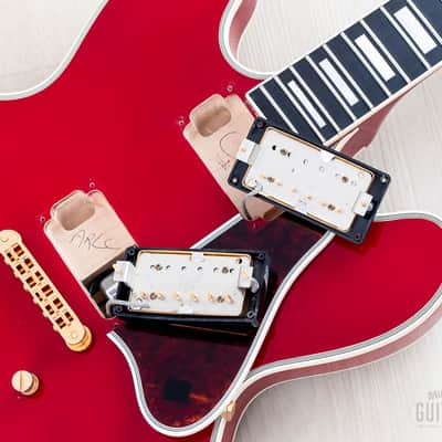 1997 Gibson BB King Lucille ES-355 Semi-Hollowbody Guitar Cherry Stereo, Near-Mint w/ Case & Hangtags, Yamano image 16