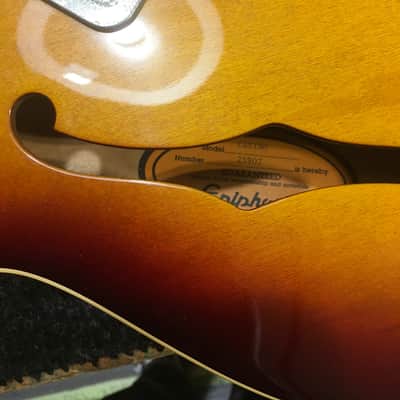 1992 Epiphone Casino Natural Pre-Elitist made in Japan image 18