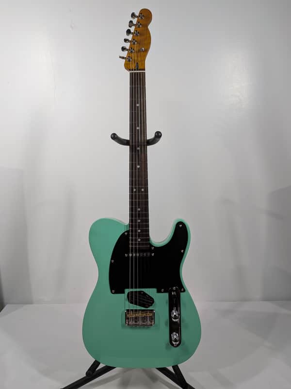 Custom Built Telecaster By Sikk 2025 - Seafoam green gloss Alder/Roasted Maple/Rosewood image 1