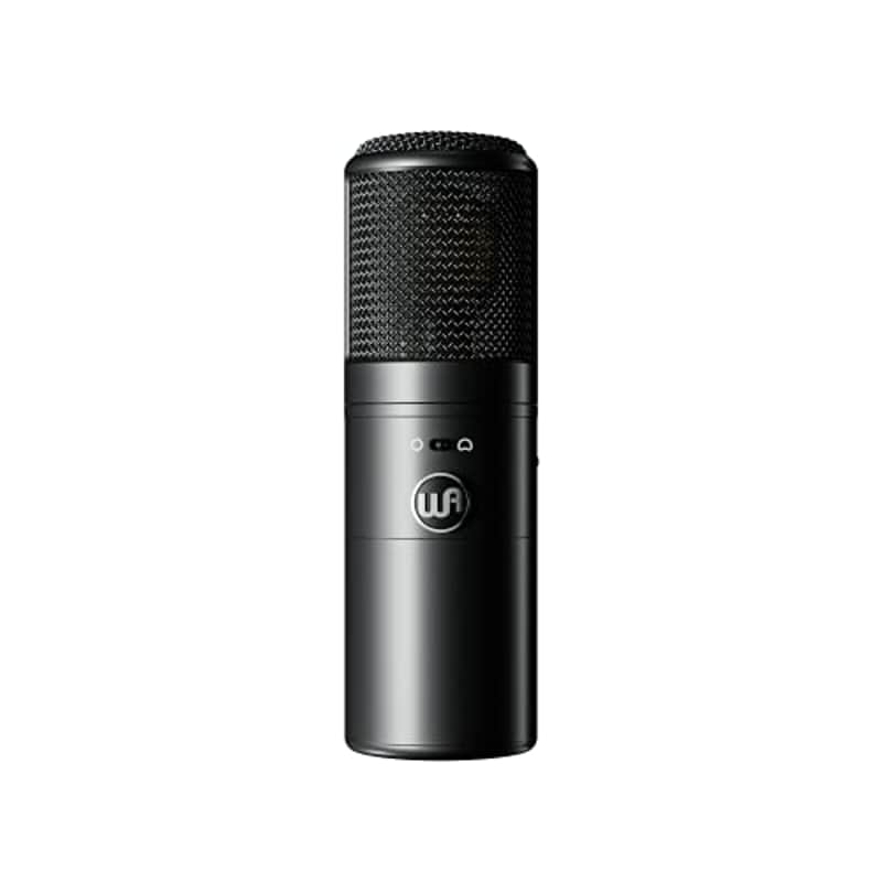 Warm Audio WA-8000 Large Diaphragm Tube Condenser Microphone, Black w/Hard Case image 1