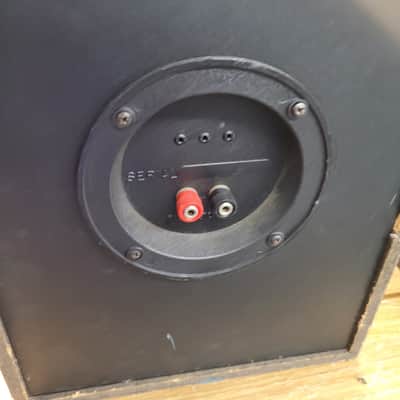 Polk Monitor Seiers 5 bookshelf speakers 1980s - Walnut image 13