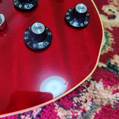 2019 Fender Japan Troublemaker Telecaster Crimson Red, Mahogany Body and Neck, Full set,MIJ JD19 Bild 10
