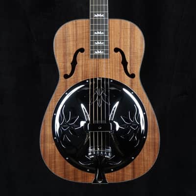 Beard Legacy E-Model Koa Squareneck Resonator in Satin Natural image 3