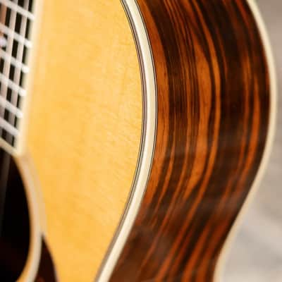 Santa Cruz 00 Acoustic Guitar - Sitka Spruce/Ebony with Hardshell Case image 10