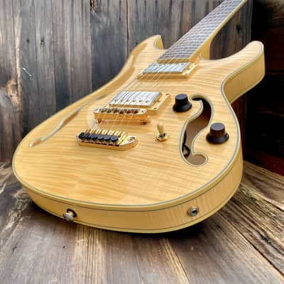 Ultra Rare 2006 Ibanez Awd-102-nt Artcore Custom Natural semi hollow body image 1