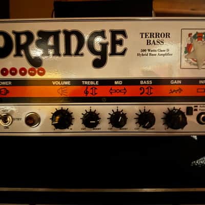 Orange Terror Bass 500-Watt Bass Amp Head 2010 - Present - White image 1