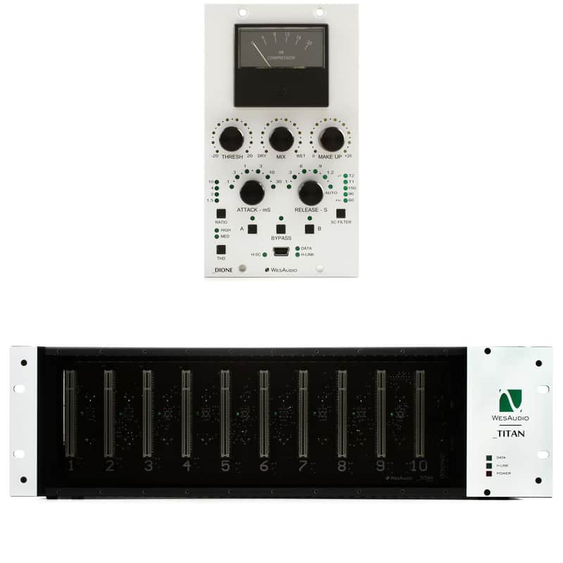 WesAudio DIONE NG500 Analog Bus Compressor and Titan Chassis Bundle image 1