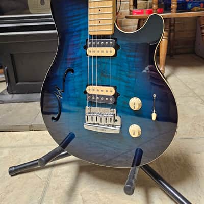 Ernie Ball Music Man Axis Super Sport Semi-Hollow HH Tremolo 2014 - 2020 - Various image 1