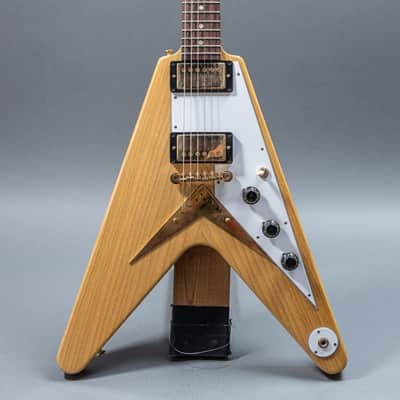 Gibson Custom Shop 1958 Korina Flying V Reissue 2023, Natural image 1