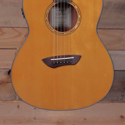 Yamaha CSF-TA TransAcoustic Vintage Natural Acoustic/Electric Guitar w/ Gigbag image 1